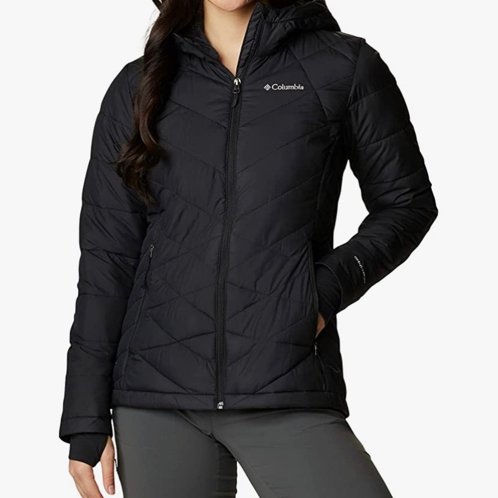 Columbia heavenly hooded jacket